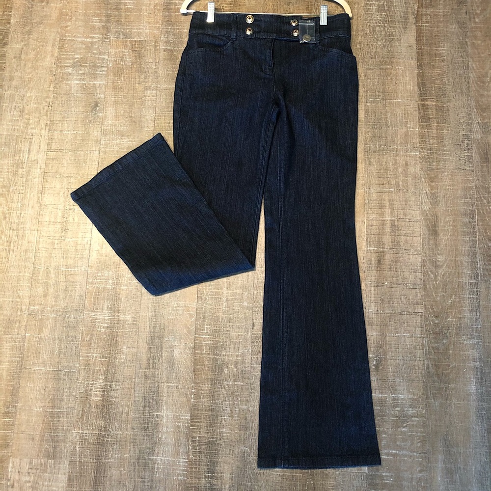 NWT & Vintage high waist flare jeans Sz 4
